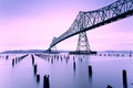 Astoria Megler Bridge, Columbia River, Washington and Oregon Royalty Free Stock Photo
