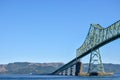 The Astoria-Megler Bridge between Washington State and Oregon in the United States Royalty Free Stock Photo