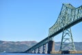 The Astoria-Megler Bridge between Washington State and Oregon in the United States Royalty Free Stock Photo