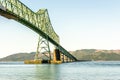 The Astoria-Megler Bridge between Washington State and Oregon in the United States Royalty Free Stock Photo