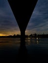 Astoria New York Bridge Night Sunset