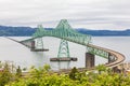 The Astoria-Megler bridge across the Columbia River Royalty Free Stock Photo