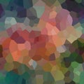 Astract colorful crystal pixels random pattern design for background texture