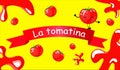 Astract images for la tomatina festival of spain