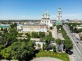 Astrakhan. Astrakhan Kremlin Fortress. Assumption Cathedral and the bell tower of the Astrakhan Kremlin