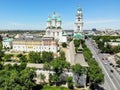 Astrakhan. Astrakhan Kremlin Fortress. Assumption Cathedral and the bell tower of the Astrakhan Kremlin Royalty Free Stock Photo