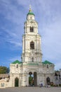 Prechistenskaya bell tower. Kremlin in Astrakhan Royalty Free Stock Photo