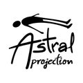 Astral projection illustration