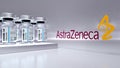 astrazeneca covid 19 vaccine bottles on abstract background1