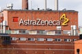 AstraZeneca production plant Royalty Free Stock Photo