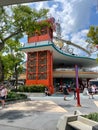 The Astro Orbiter ride at Disney World Magic Kingdom in Orlando, Florida Royalty Free Stock Photo