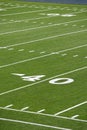 Astro turf field Royalty Free Stock Photo