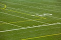 An Astro Turf Football Field Royalty Free Stock Photo