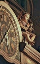 Astrological clock in Strasbourg Cathedral Royalty Free Stock Photo