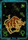 Astrological Illustration: Taurus.