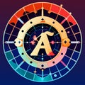 Astrological sign of the zodiac Aries. Vector illustration AI Generated Royalty Free Stock Photo