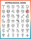 Astrological signs Royalty Free Stock Photo
