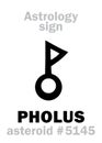 Astrology: asteroid PHOLUS