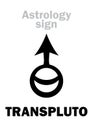 Astrology: TRANSPLUTO (planet)