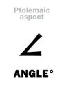 Astrology: ANGLE (degree)