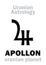 Astrology: APOLLON (uranian planet)