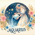 In astrology, Aquarius is literally the water bearer or water bearer