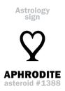 Astrology: asteroid APHRODITE