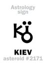 Astrology: asteroid KIEV