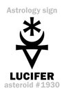 Astrology: asteroid LUCIFER