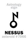 Astrology: asteroid NESSUS
