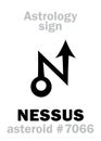 Astrology: asteroid NESSUS