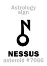 Astrology: asteroid NESSUS