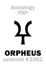 Astrology: asteroid ORPHEUS