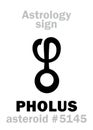 Astrology: asteroid PHOLUS