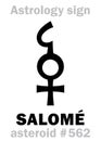 Astrology: asteroid SALOMÃâ°