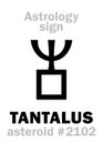 Astrology: asteroid TANTALUS