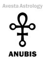 Astrology: astral planet ANUBIS