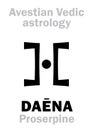 Astrology: astral planet DAÃâ¹NA (Proserpine)