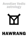 Astrology: astral planet HAWRANG