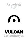 Astrology: circumsolar planet VULCAN