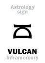 Astrology: circumsolar planet VULCAN