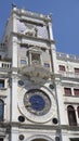 Astrology clock on the side of St. Marco square Royalty Free Stock Photo