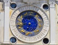 Astrology clock on the side of St. Marco square Royalty Free Stock Photo