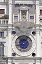 Astrology clock on the side of St. Marco square Royalty Free Stock Photo