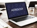 Astrology Comet Constellation Fantasy Galaxy Concept Royalty Free Stock Photo