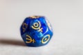 Astrology Dice with symbol of the planet Pluto Royalty Free Stock Photo