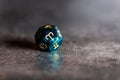 Astrology Dice with zodiac symbol of Aries