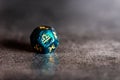 Astrology Dice with zodiac symbol of Libra