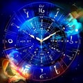 Astrology horoscope background. Zodiac signs. Horoscope and astrology concept. AI generated Royalty Free Stock Photo