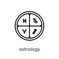 Astrology icon from Astronomy collection.